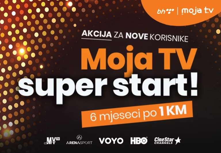 Još uvijek dostupna Moja TV Super Start akcija
