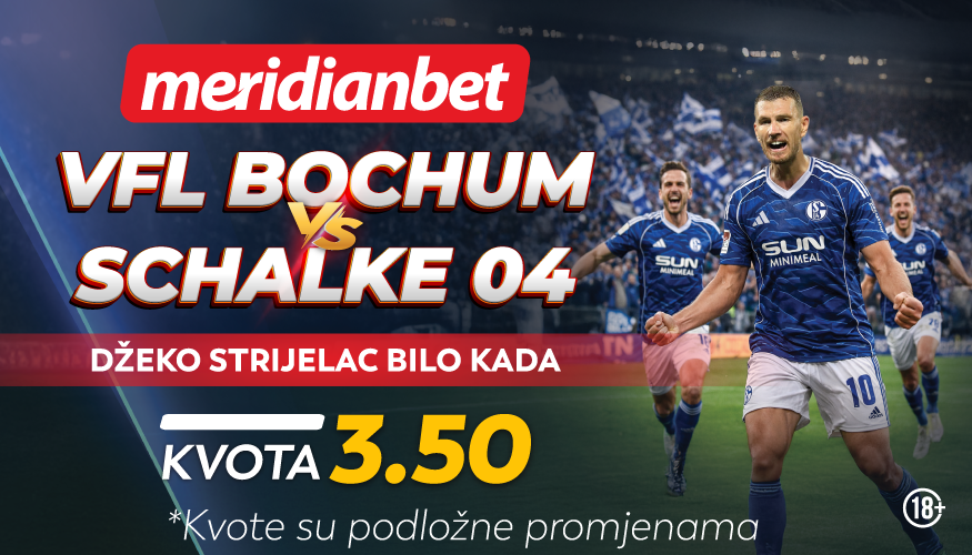 U Meridianu Super Boost kvota za novi gol Edina Džeke