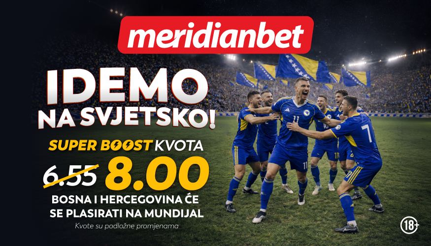 IDEMO NA SVJETSKO! Čeka te SUPER BOOST kvota u Meridianu – vjerujemo u Zmajeve!