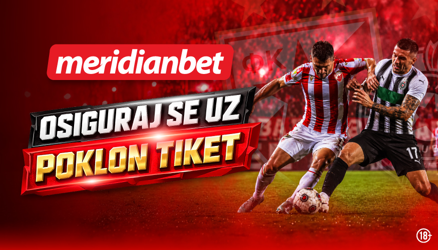 Gledaj derbi i osiguraj se uz poklon tiket: Zvezda i Partizan bez rizika u Meridianu