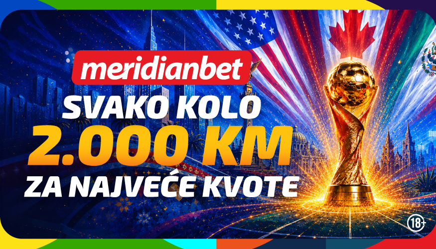 SKINI NAJVEĆU KVOTU: Meridian časti sa 2.000 KM po svakom kolu!