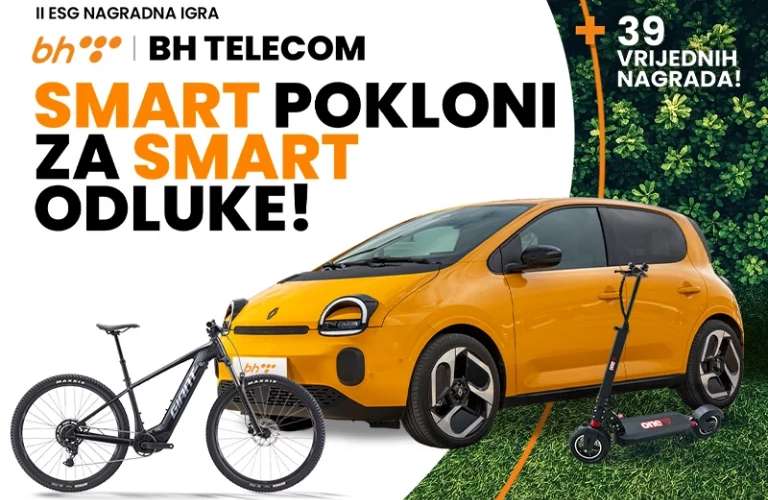 Nagradna igra BH Telecoma "Smart pokloni za smart odluke” još uvijek traje!