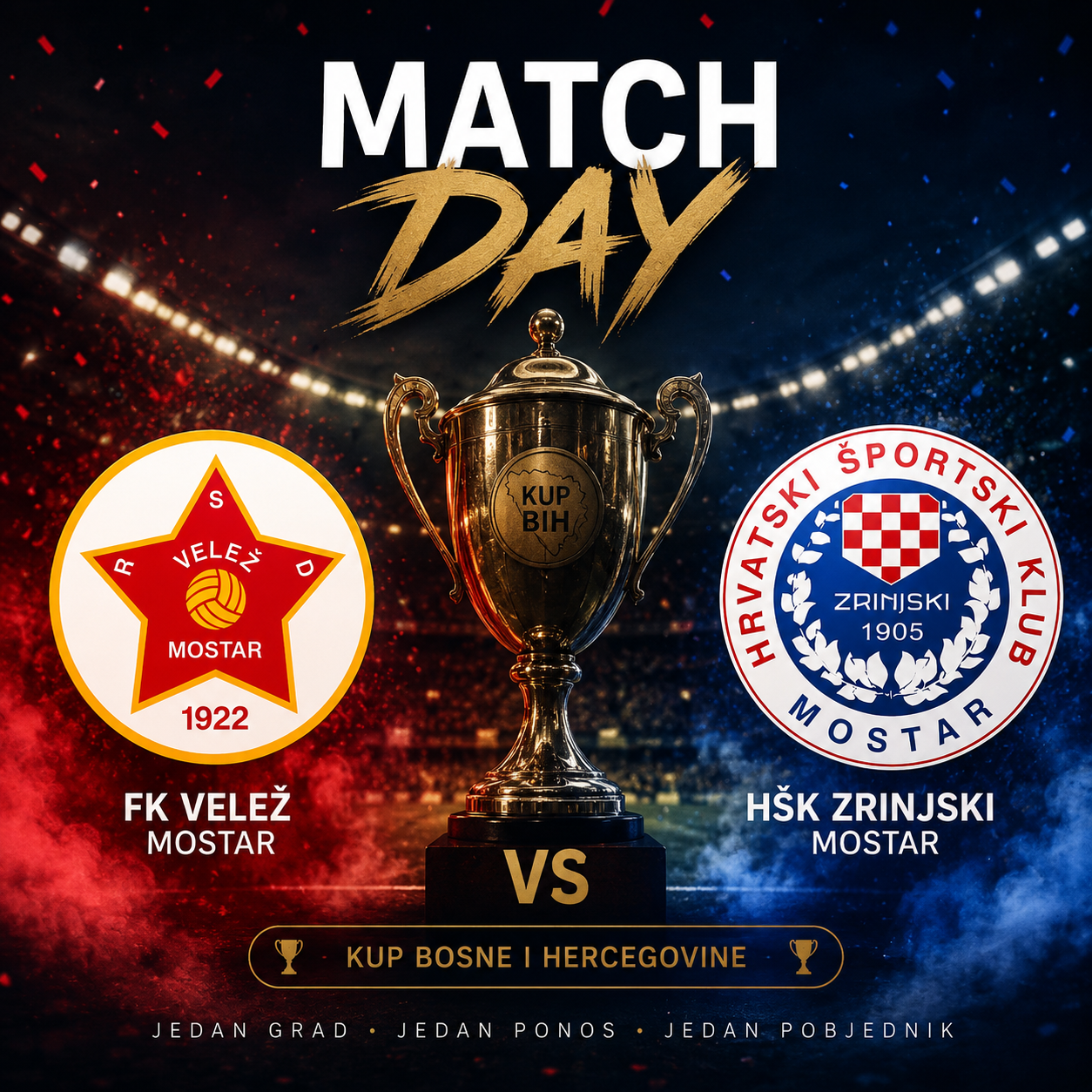 UTAKMICA GODINE: Ko će osvojiti finale Kupa BiH?!
