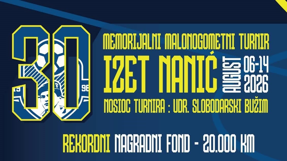 Počinju prijave za Memorijalni turnir 'Izet Nanić': Osiguran rekordan nagradni fond